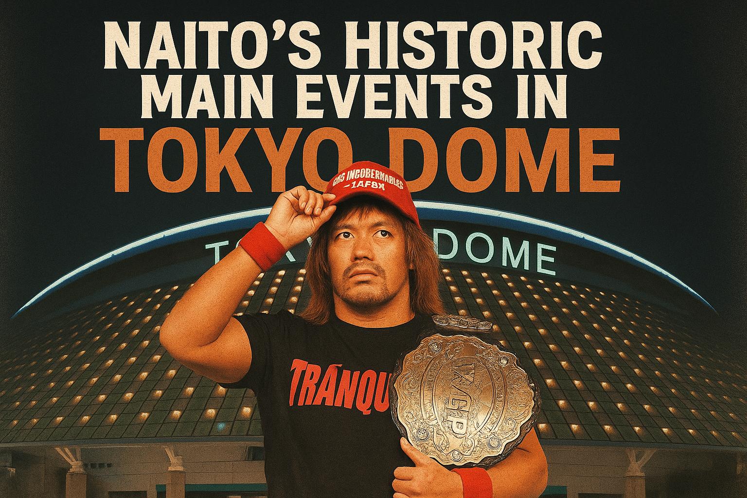 Naito’s Historic Main Events in Tokyo Dome