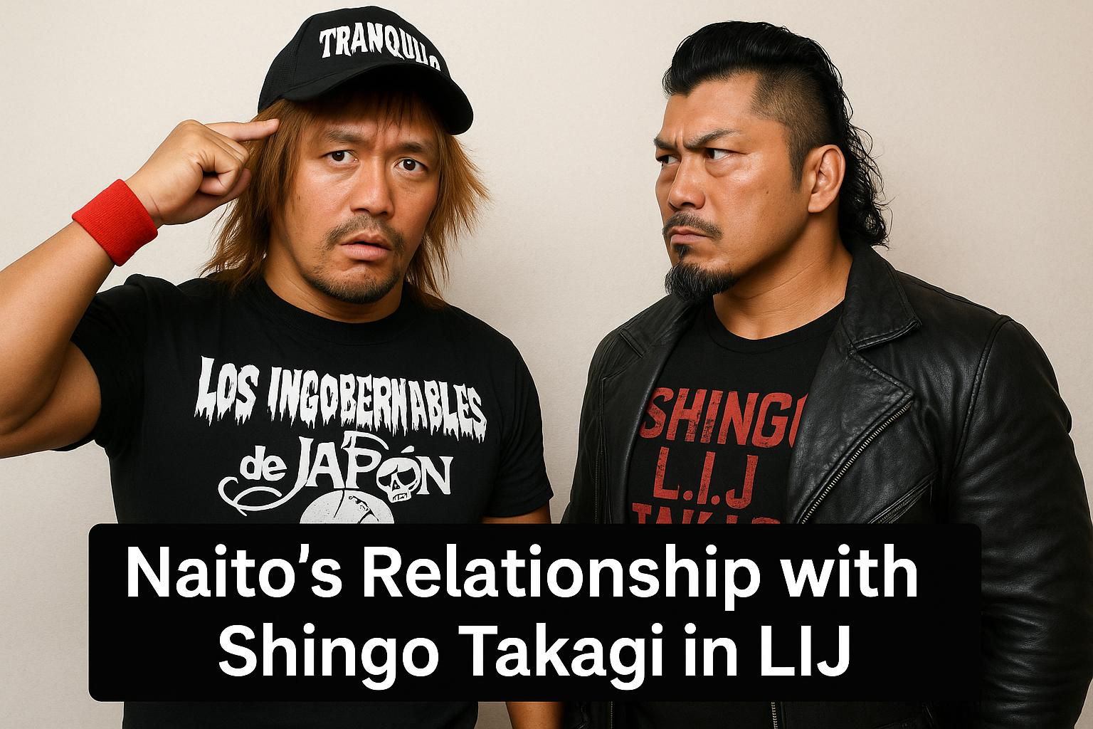 Naito’s Relationship with Shingo Takagi in LIJ